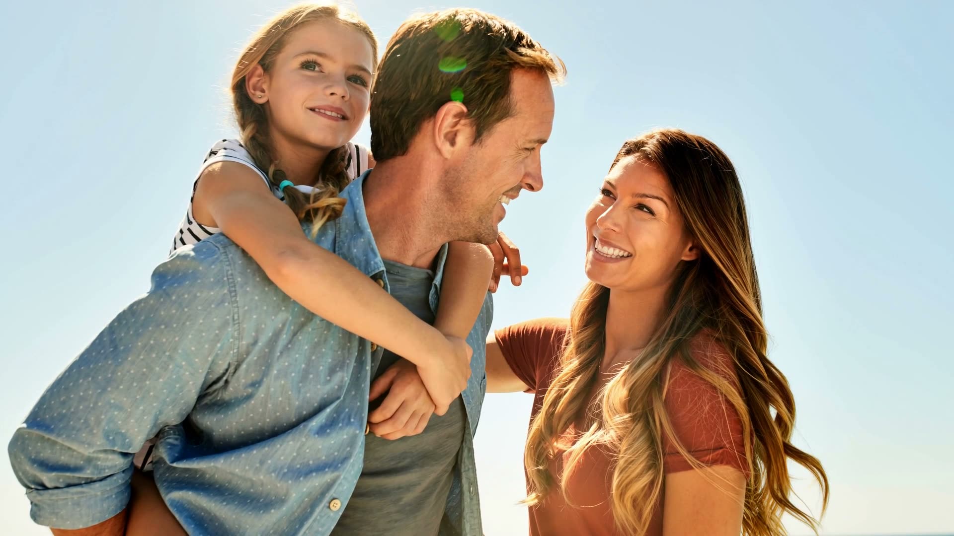 Family enjoying time together outdoors